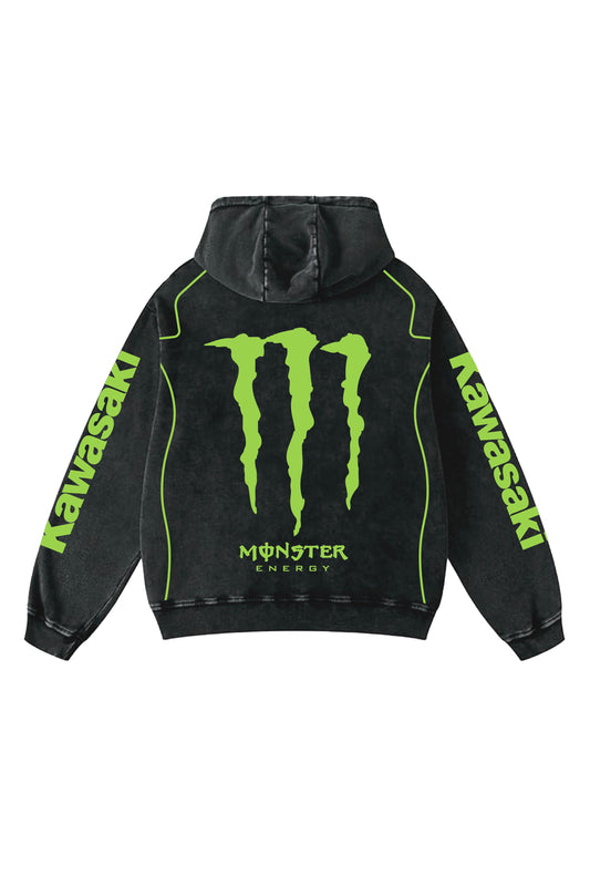 KAWASAKI X MONSTER Oversized Hoodie