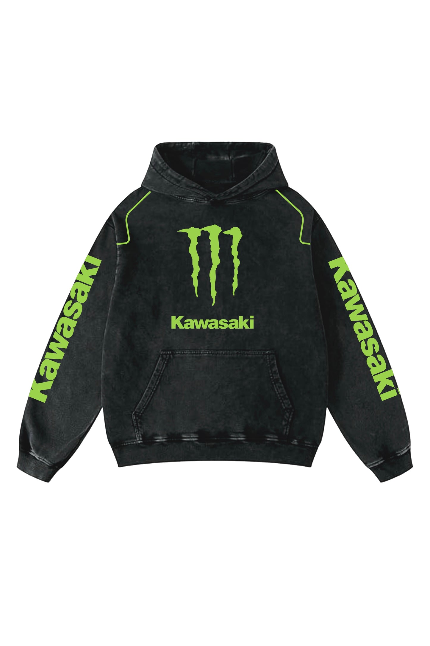 KAWASAKI X MONSTER Oversized Hoodie