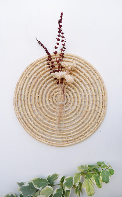 Moonj Spiral Net Wall Decor / Natural