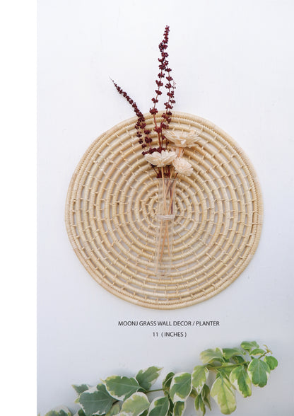 Moonj Spiral Net Wall Decor / Natural