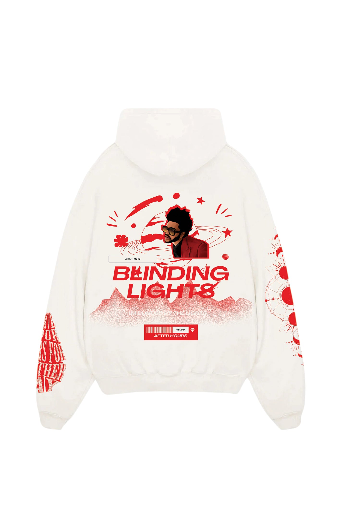 Weekend Blinding Lights Oversized Hoodie